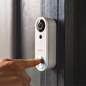 SimpliSafe Wired Wi-Fi Video Doorbell
